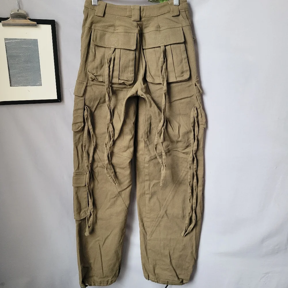 I.AM.GIA Olive Green Cargo Track Pants - Picture 5 of 16